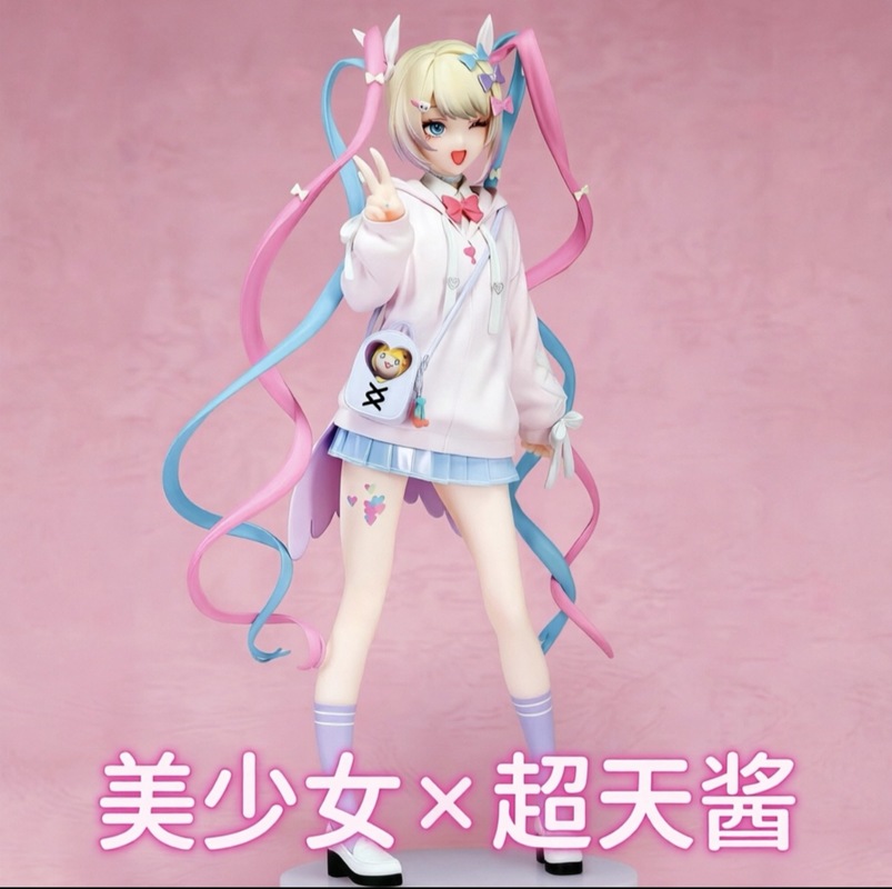 Model Kit For Girls - エンジェルチャン限定版アニメガールGKスタチュー可動式コレクタブルモデル二次元フィギュアデスクトップオーナメント流行のおもちゃ