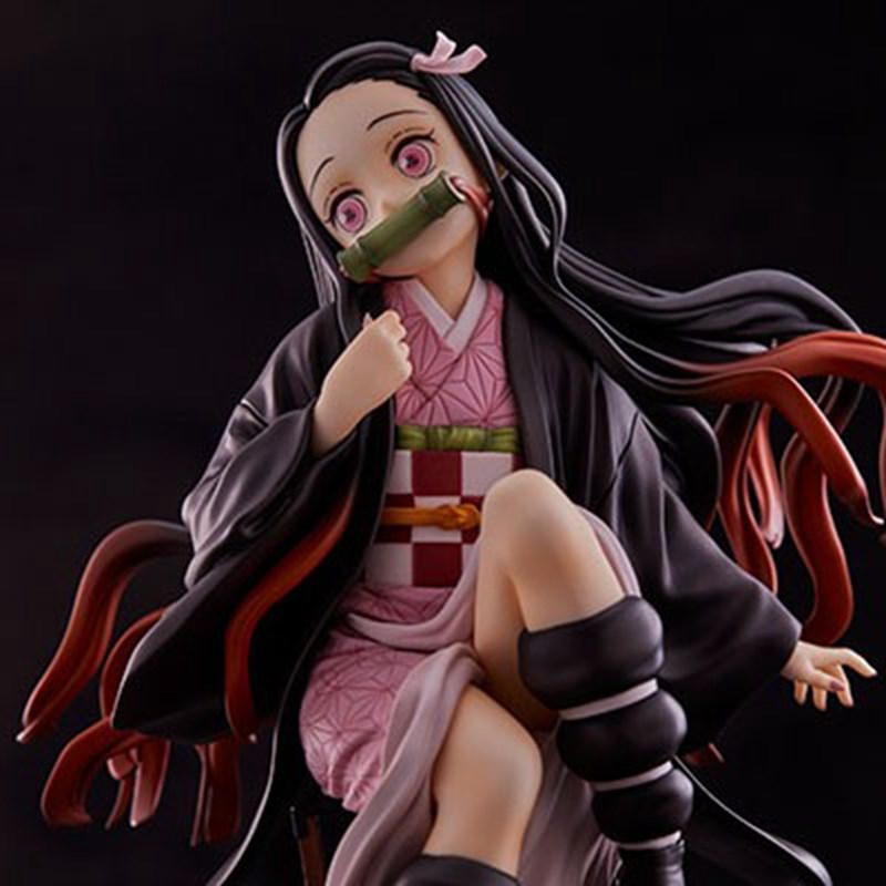 Model Kit Nezha - 女性のための灰色のコレクタブルフィギュア,マネキン,杖,座っている,PVC,ギフト,コレクションボックス,デスクトップ装飾,15cm