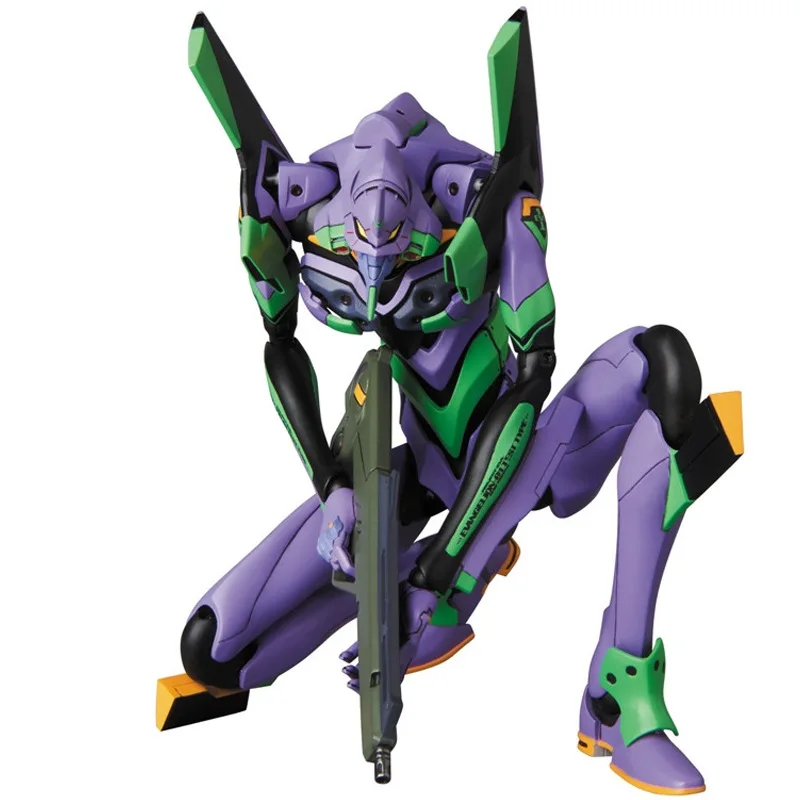 Model Kit Eva 00 - バンダイ新アニメ EVA エヴァンゲリオン-01 モデルフィギュアエヴァンゲリオン MAF080v 日本アニメ漫画人形置物子供のおもちゃギフト