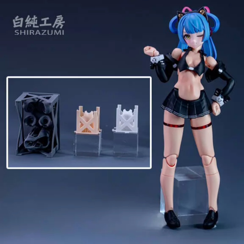 【30days Made】1/12スケール 女性兵士 3Dプ - Model Kit Waifu のレビューと価格
