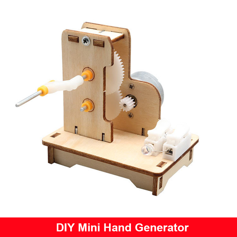 DIY ミニハンドジェネレーター DIY 科学実験キット & - Model Kit Walmart のレビューと価格