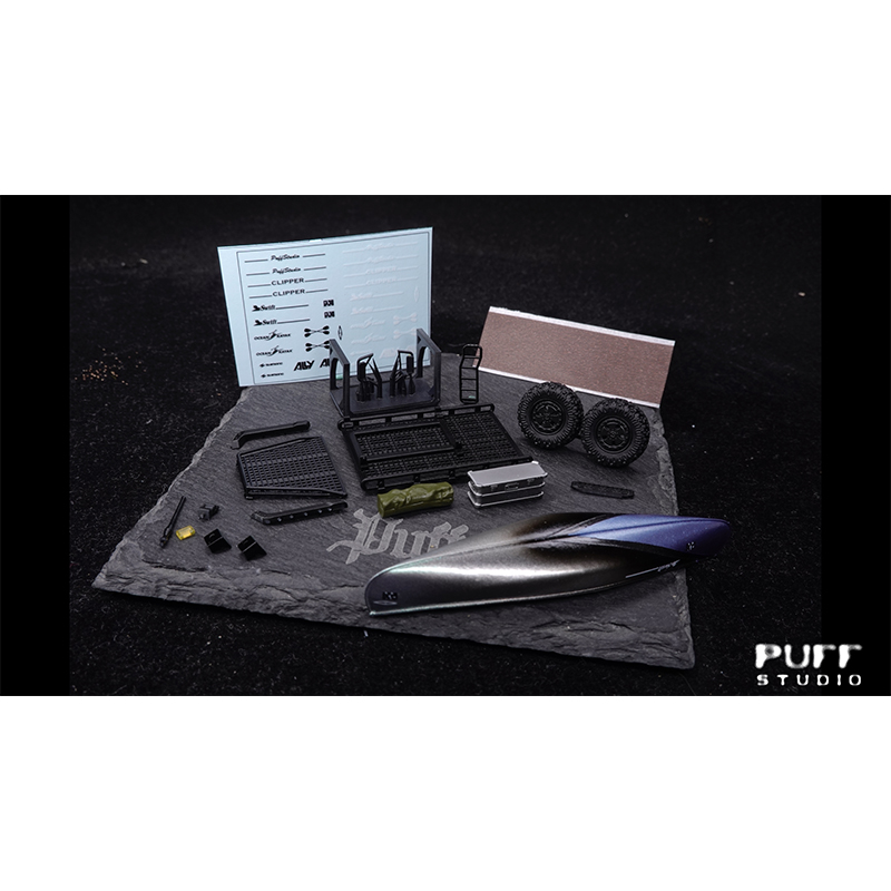 PuffStudio 1/64 ボートキット 車モデル改造ア - Model Kit Car のレビューと価格