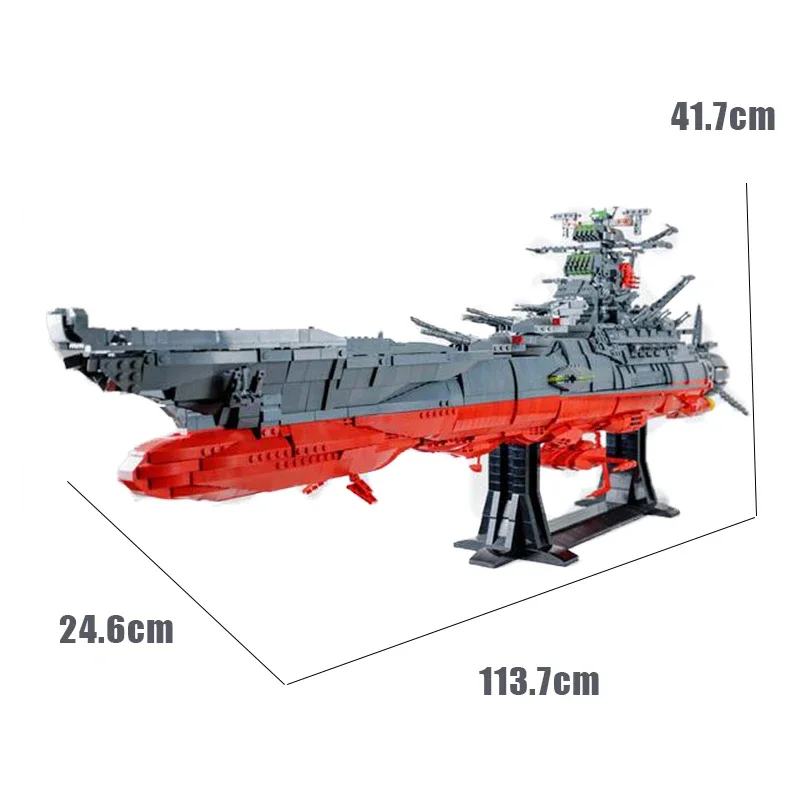 宇宙戦艦モデルビルディングブロックキット,5325個,新品, - Model Kit Yamato Space のレビューと価格
