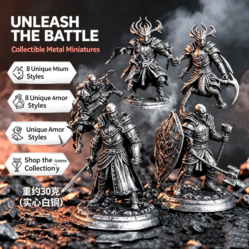 固体白銅金属ミニチュア中世騎士フィギュア卓上ウォーゲームデス - Model Kit In Era のレビューと価格