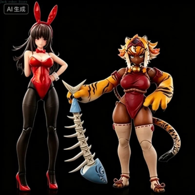 在庫あり カタツムリの殻 ガル タイガーガールとレナ バニー - Model Kit Waifu のレビューと価格