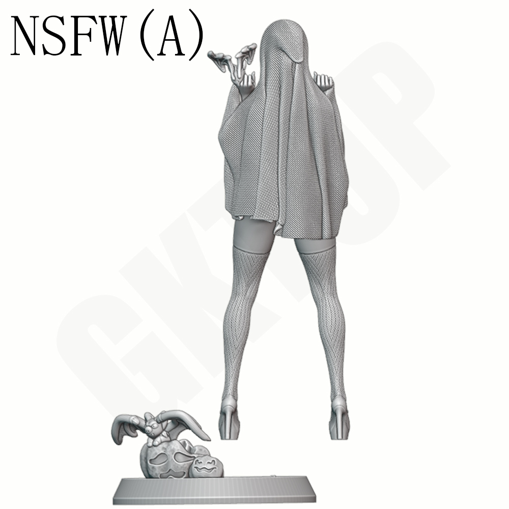 ハロウィンゴーストレディ 1/24 スケール樹脂ガレージキッ - Model Kit Diorama のレビューと価格