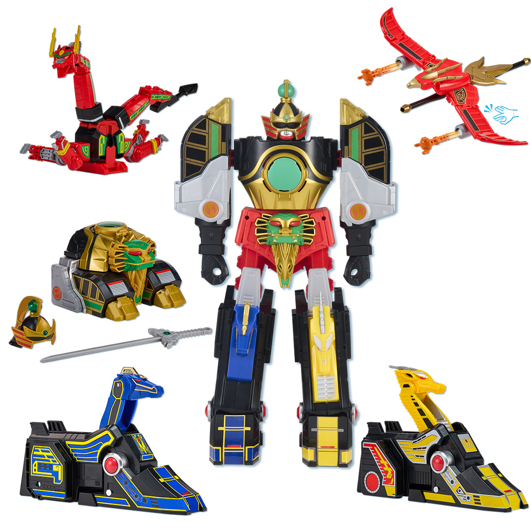 プレイメイツ パワーレンジャー メガサンダーゾード アクショ - Model Kit In Era のレビューと価格