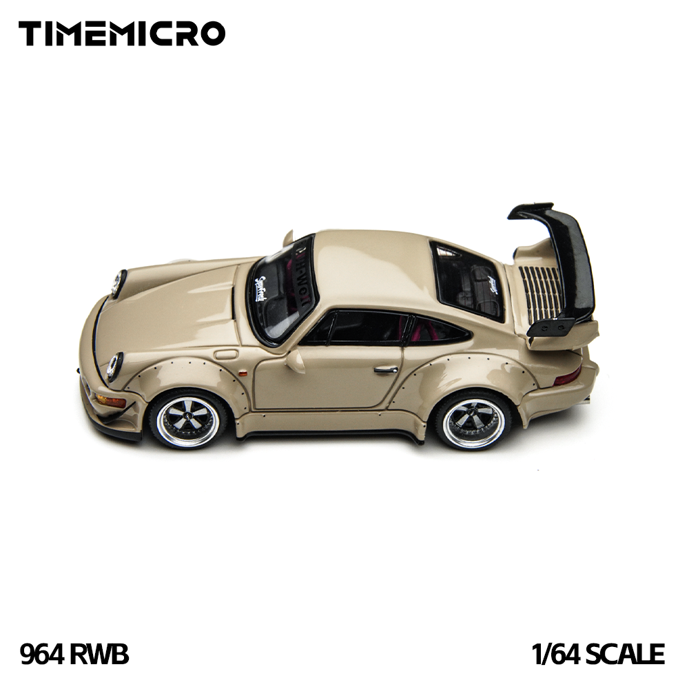 タイムマイクロ1:64 RWB 964 ベージュ ギフトボッ - Model Kit Car のレビューと価格