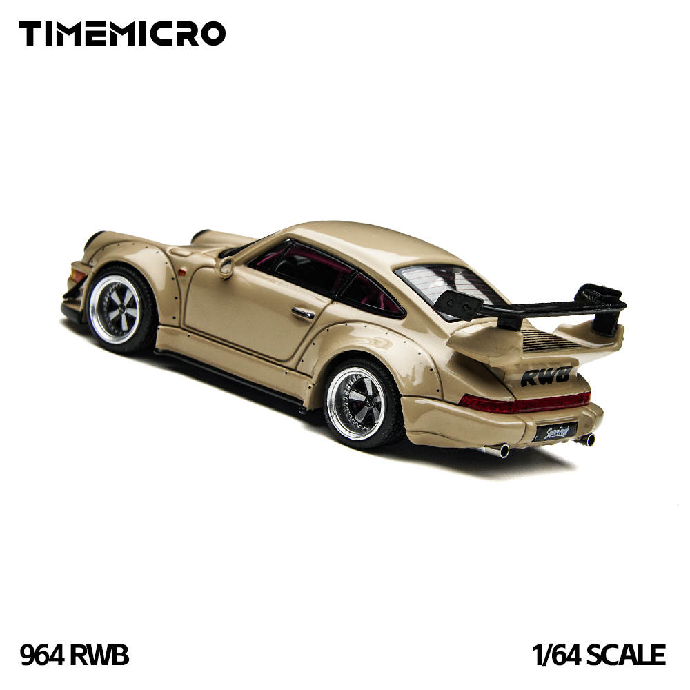 タイムマイクロ1:64 RWB 964 ベージュ ギフトボッ - Model Kit Car のレビューと価格