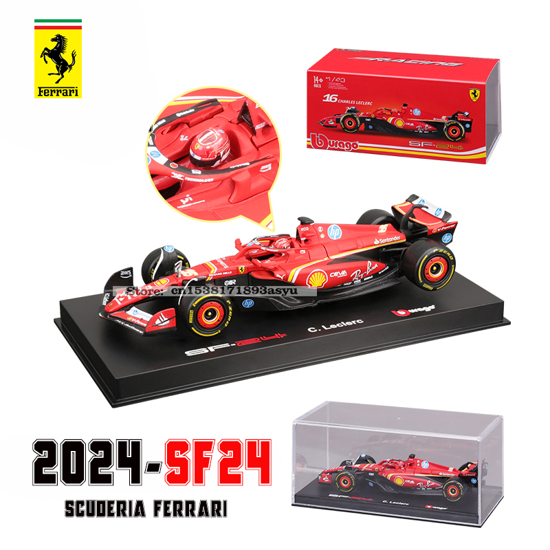 ブバラゴ 1:43 F1 2024 フェラーリ SF24 # - Model Kit Ferrari のレビューと価格