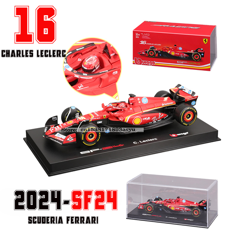 ブバラゴ 1:43 F1 2024 フェラーリ SF24 # - Model Kit Ferrari のレビューと価格